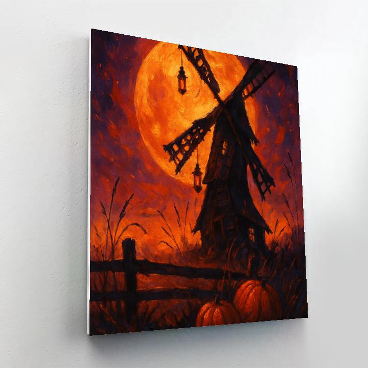 Harvest Moon Windmill Numbered painting kits