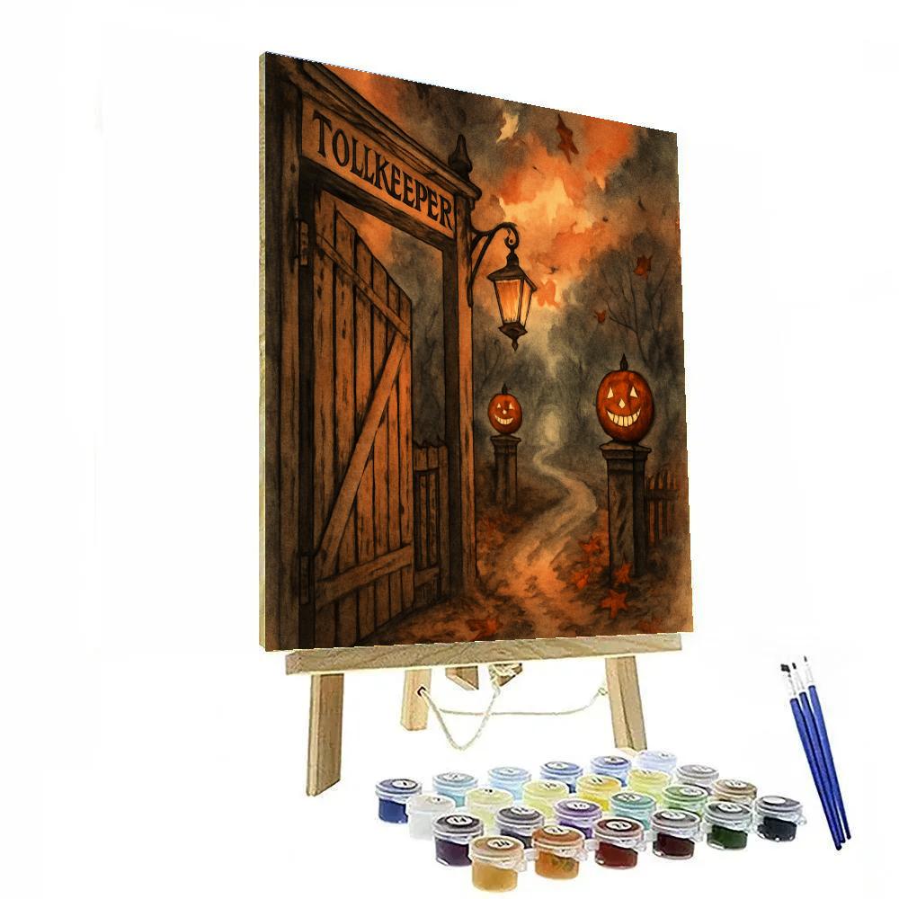 Sundown Tollkeepers Gate DIY paint by numbers