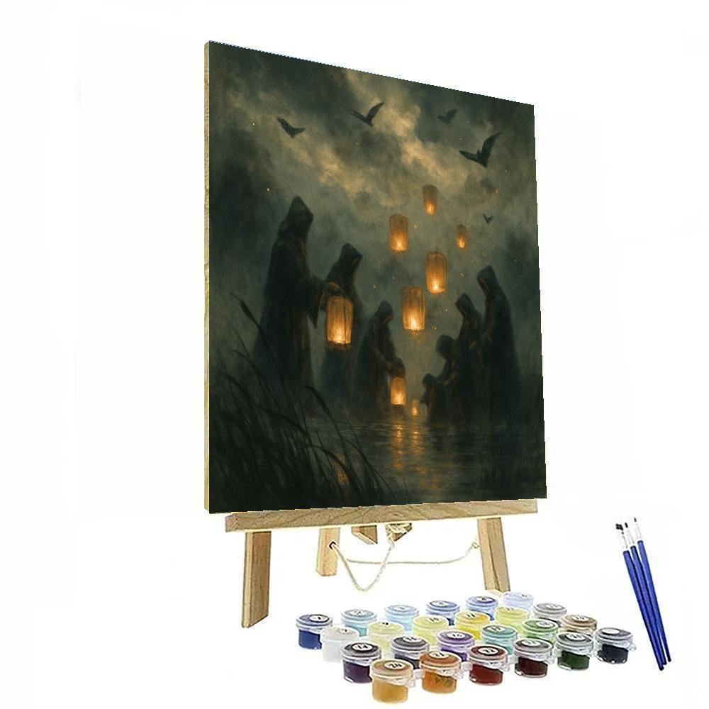 Fenlight Lantern Keepers paint by color