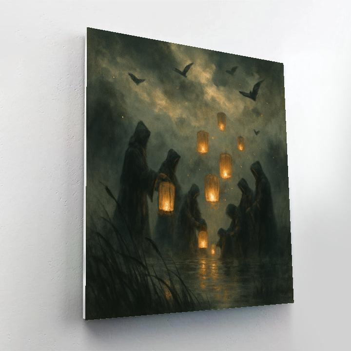 Fenlight Lantern Keepers paint by color