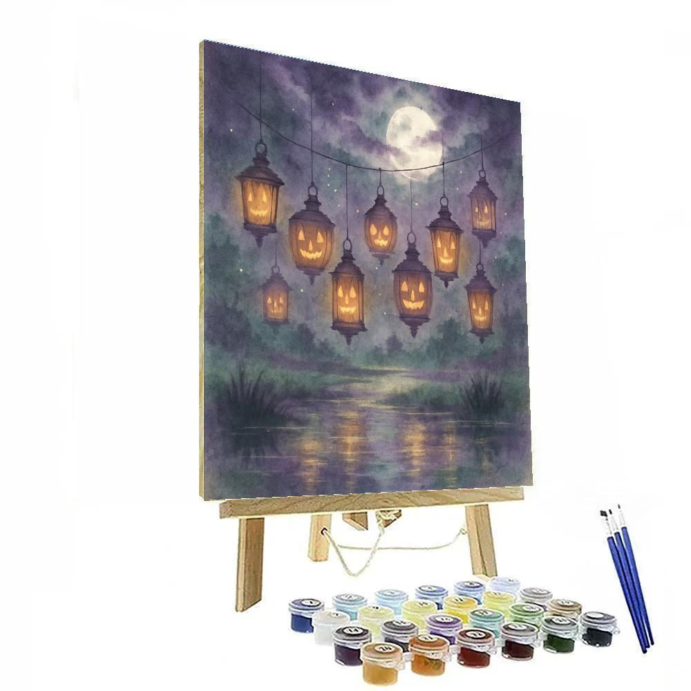 Phosphor Fen Lantern Choir painting number kit