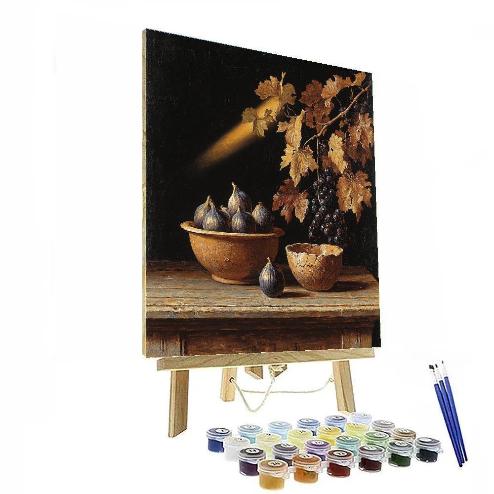 Caravaggio Inspired Still Life Study Painting by numbers kit