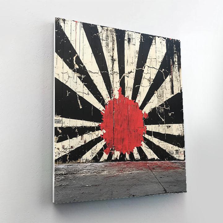 Banksy Inspired Urban Echoes Paint by numbers kits