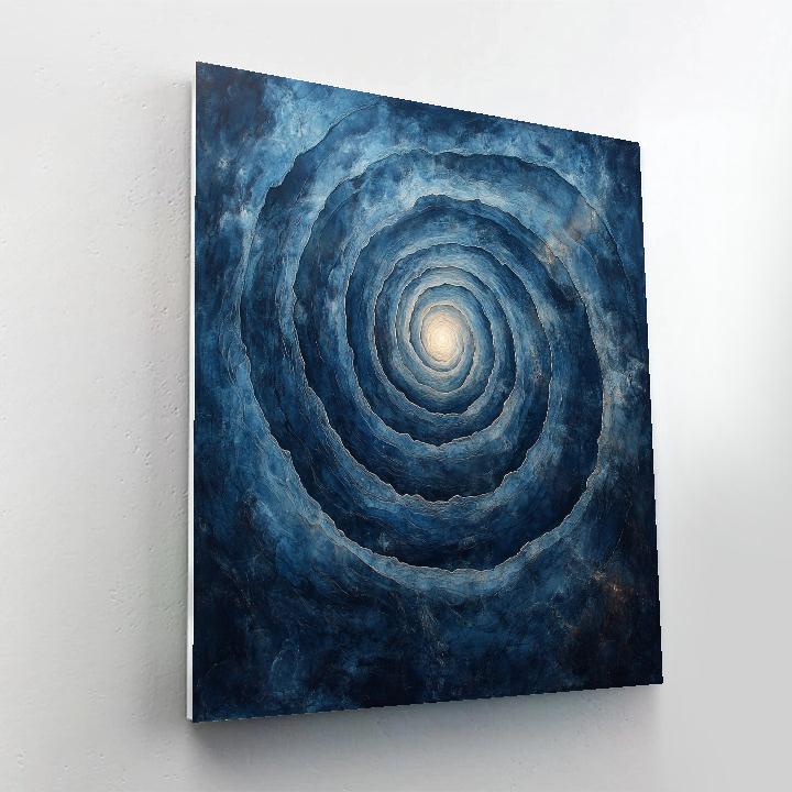 Michelangelo Inspired Nebular Spiral Numbered painting kits