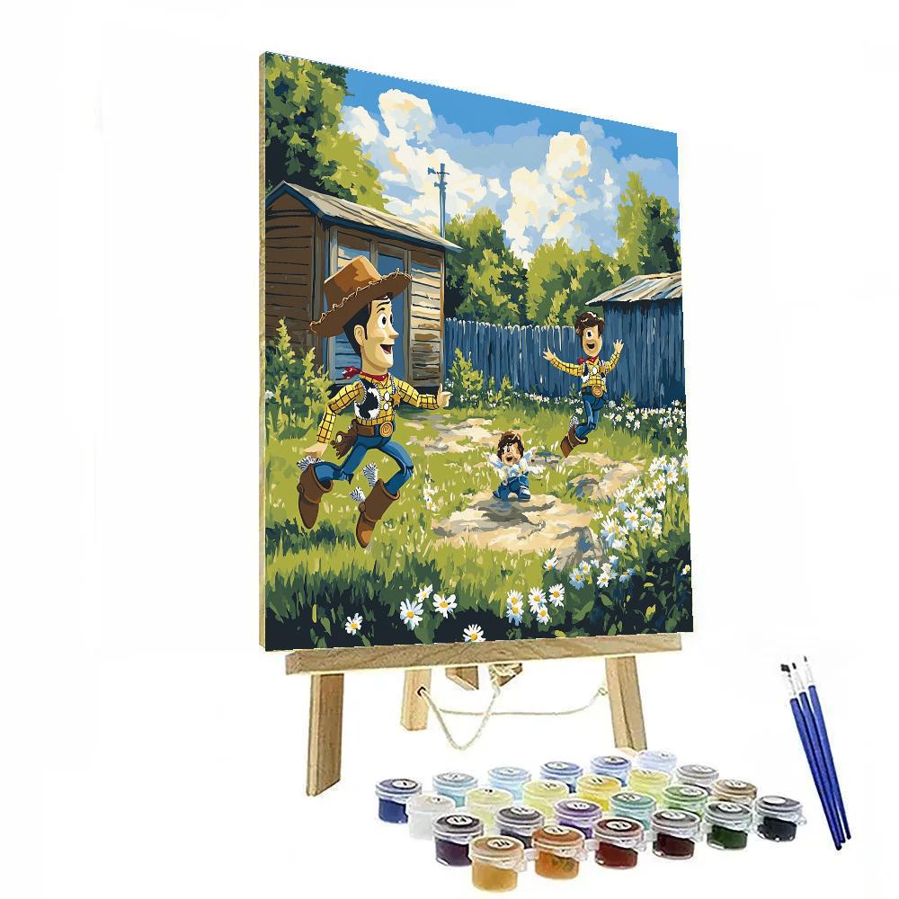Woody Backyard Adventure Buddy paint by color