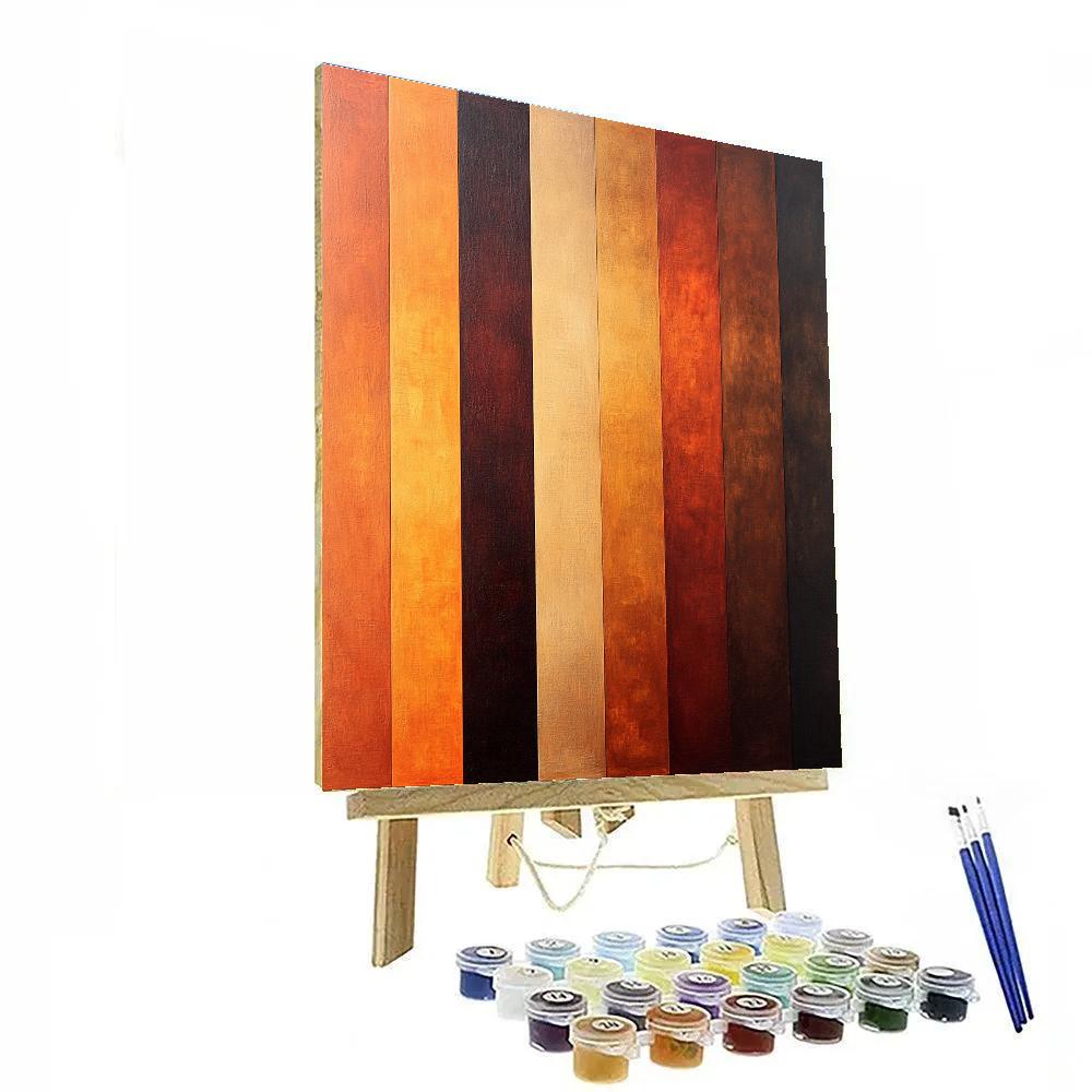 Mark Rothko Inspired Autumn Equinox paint by number