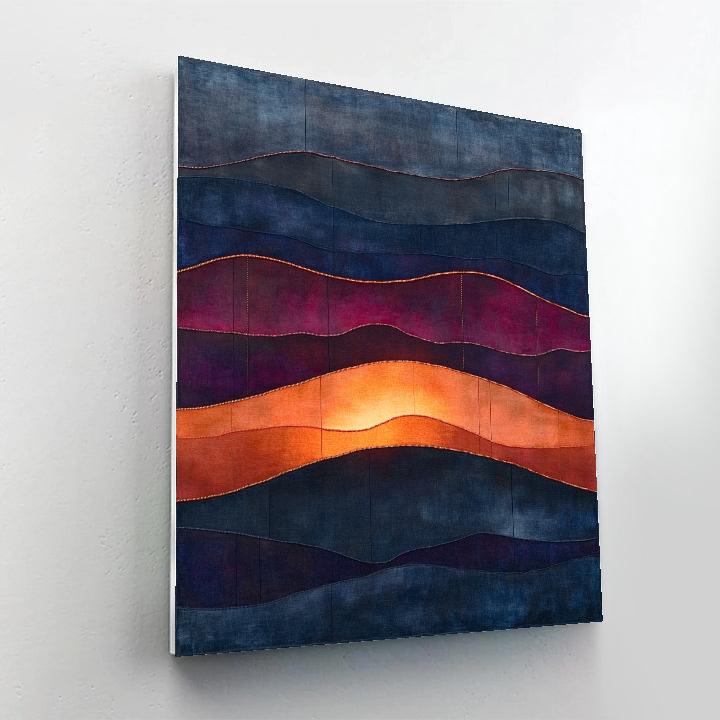 Mark Rothko Inspired Horizon Cosmic Study Paint by numbers art