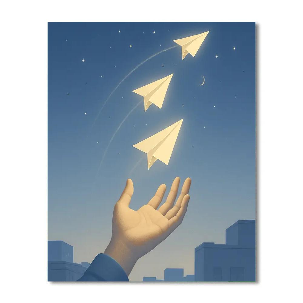 Inspire Constellation Uplift Painting by numbers kit