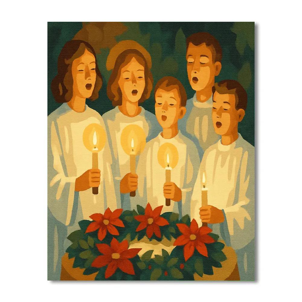 Holylight Benediction DIY paint by numbers