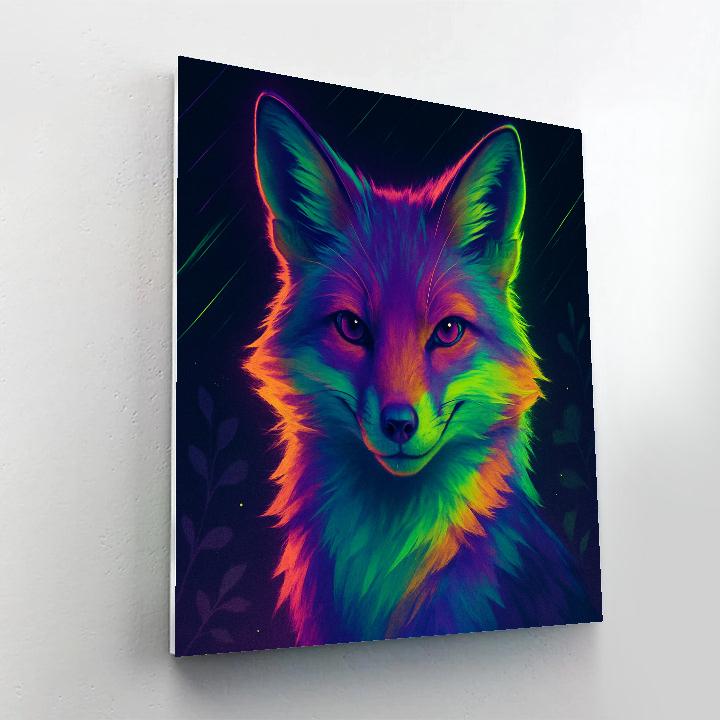 Chromatic Fox Gaze Paint by numbers kits