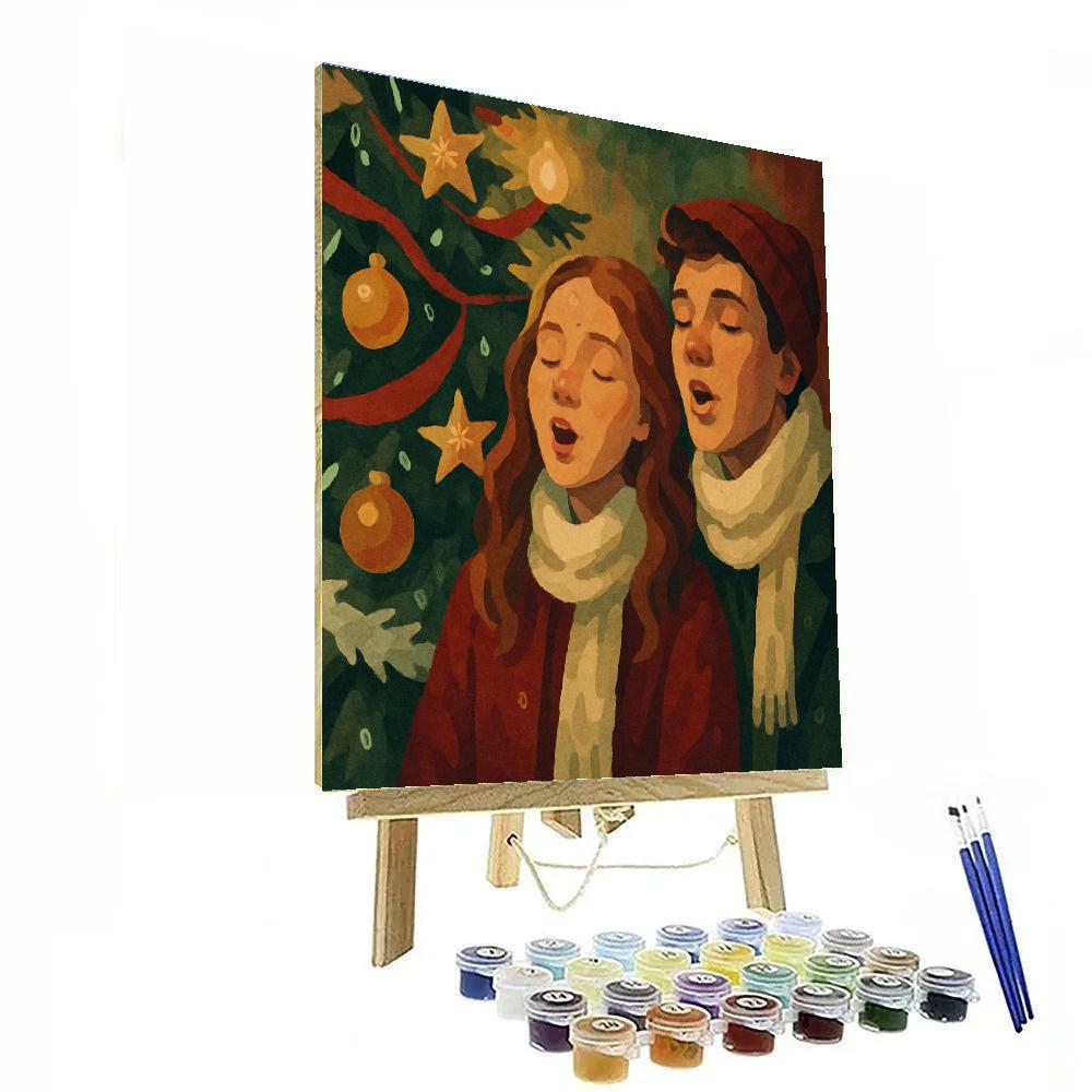 Feathered Tree Serenade painting number kit