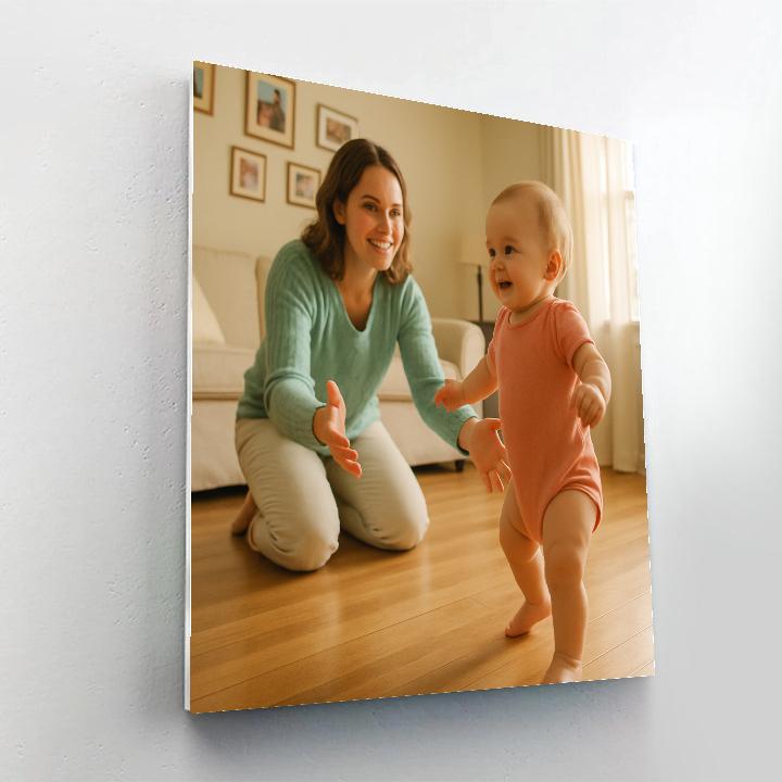 First Steps With Mom Paint by numbers kits