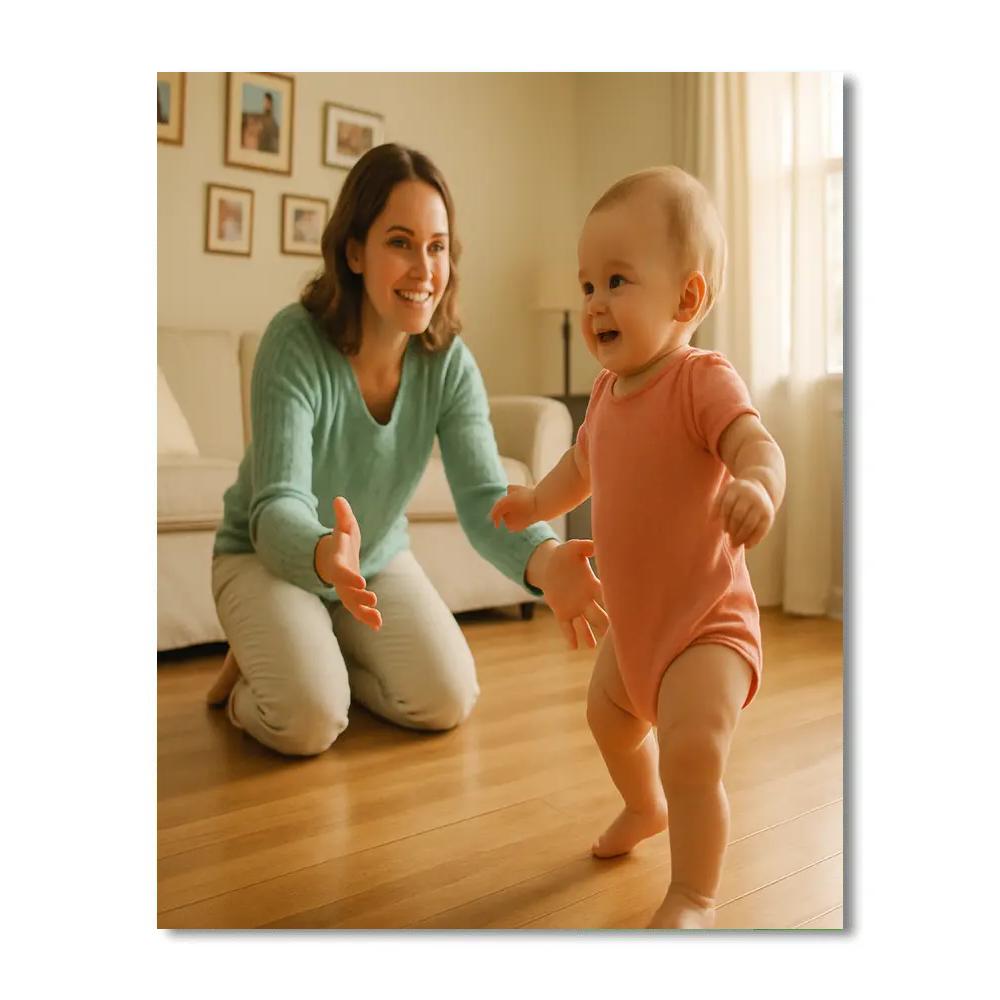 First Steps With Mom Paint by numbers kits