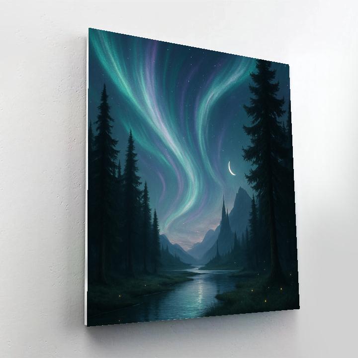 Fantasy Aurora Vale paint by numbers