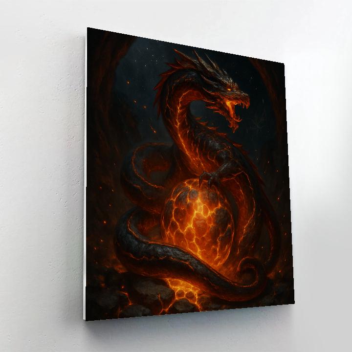 Dragon Star Forge Painting by numbers kit