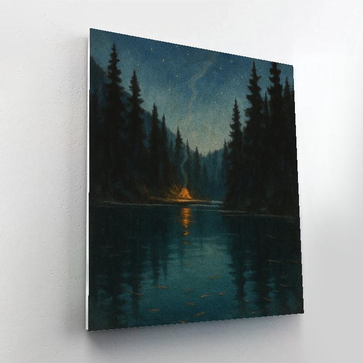 Pine Hollow Twilight Numbered painting kits