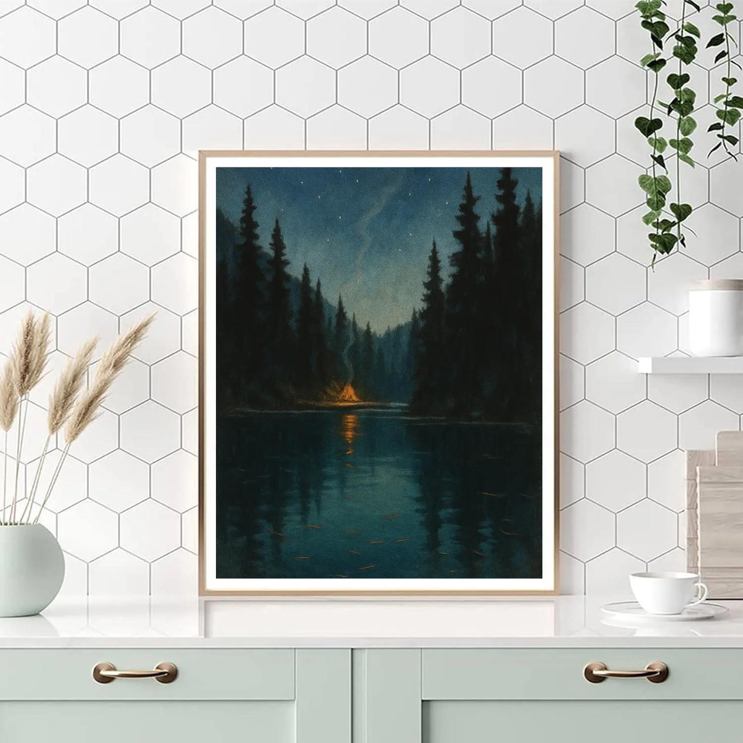 Pine Hollow Twilight Numbered painting kits