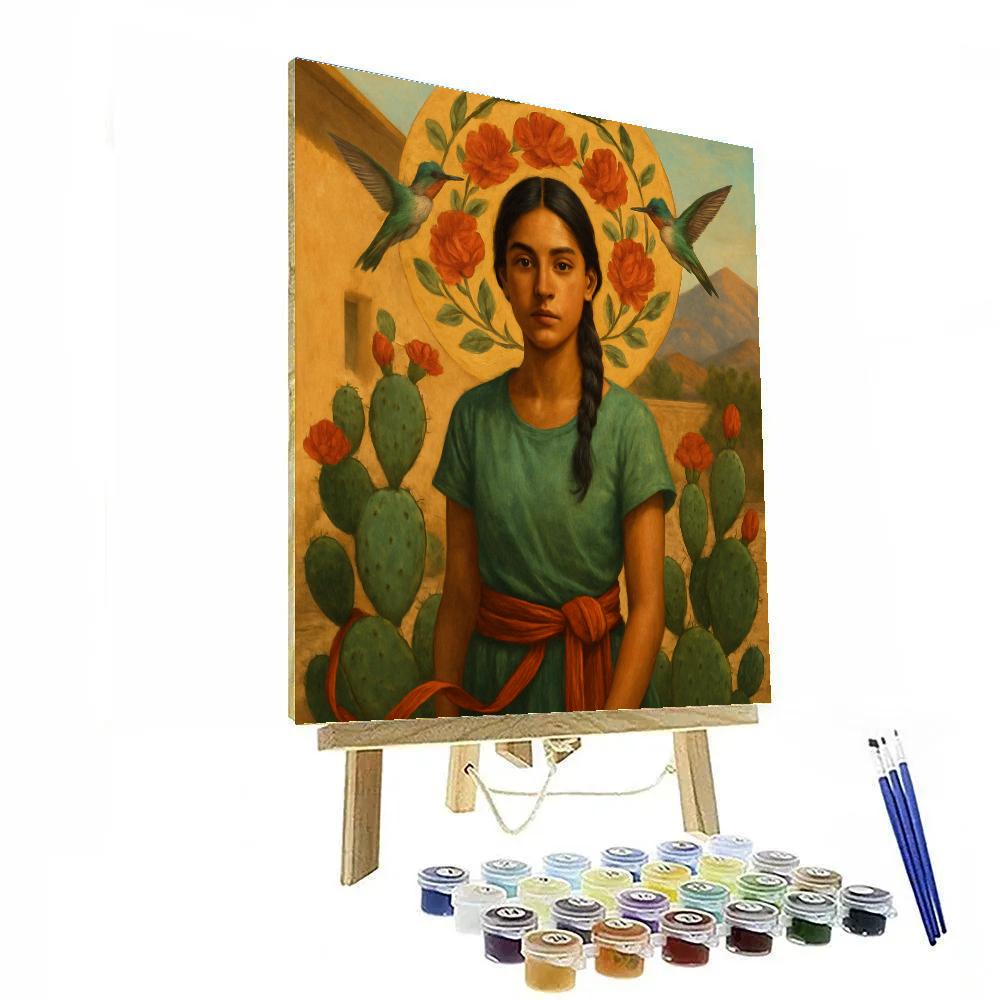 Frida Desert Bloom Reverie Number painting