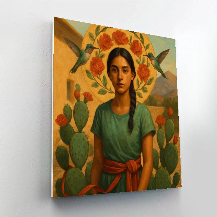 Frida Desert Bloom Reverie Number painting