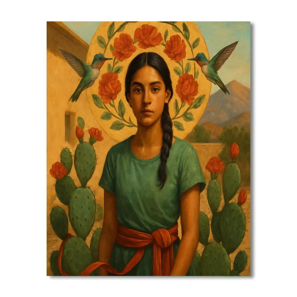 Frida Desert Bloom Reverie Number painting