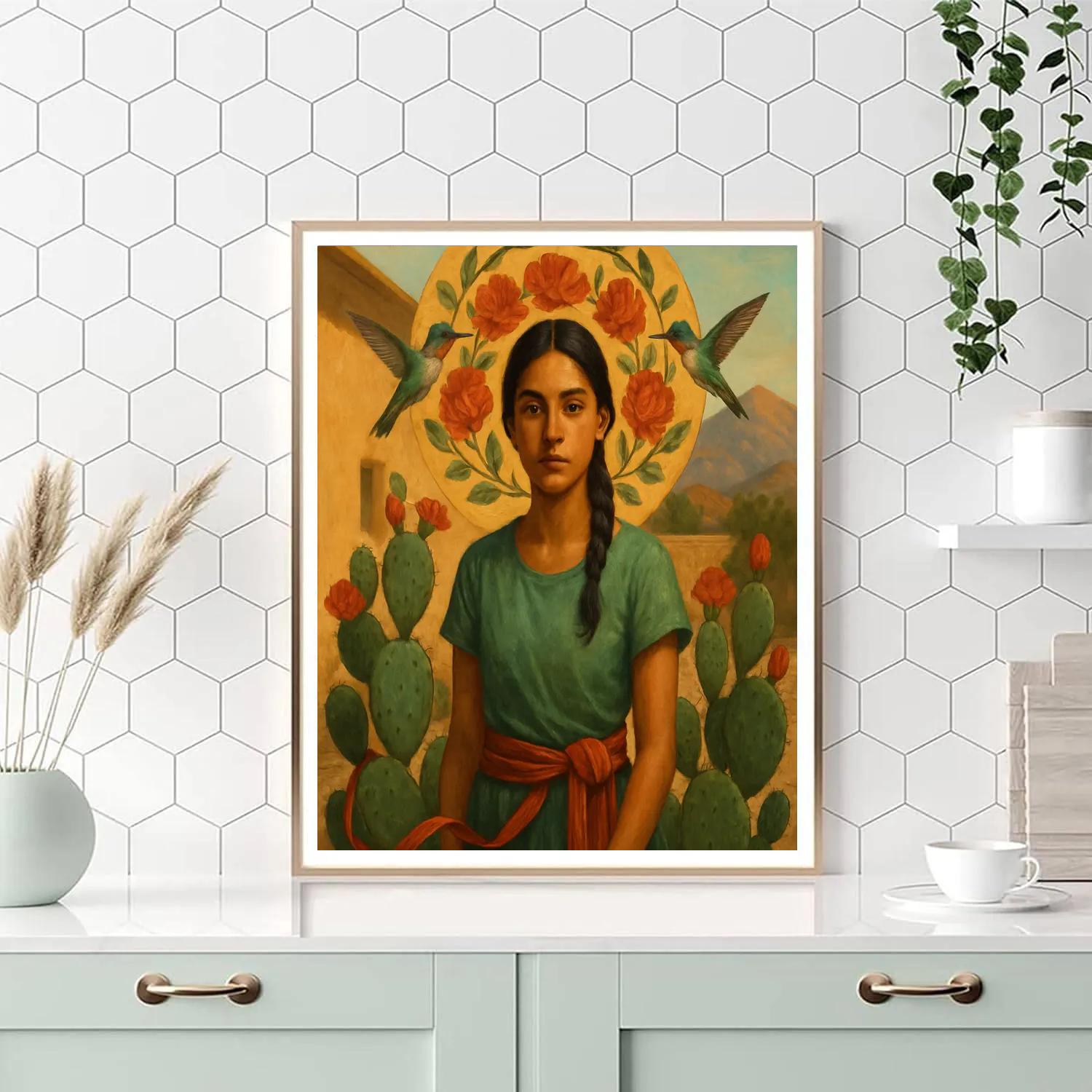 Frida Desert Bloom Reverie Number painting