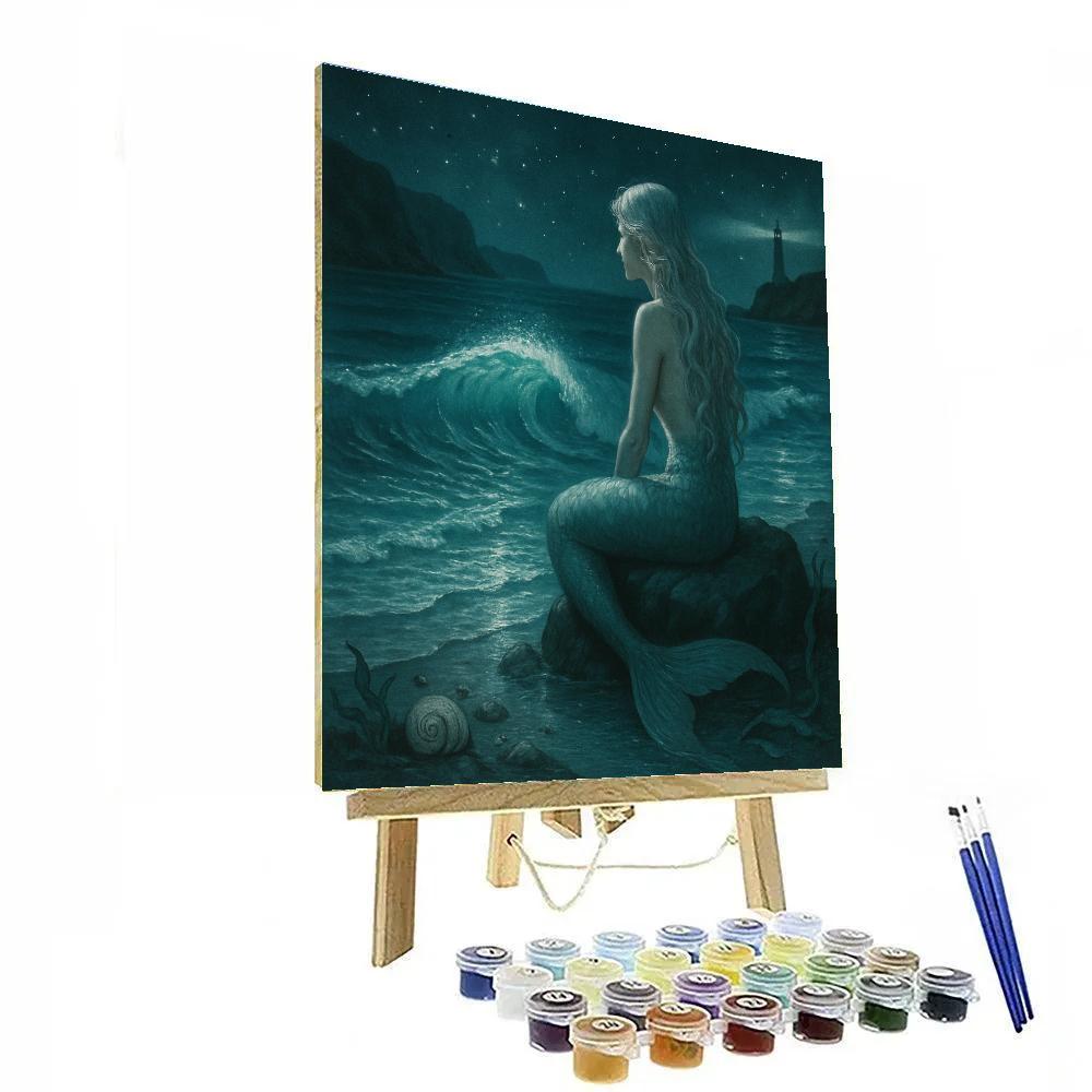 Mermaid Tidal Starlight Numbered painting kits