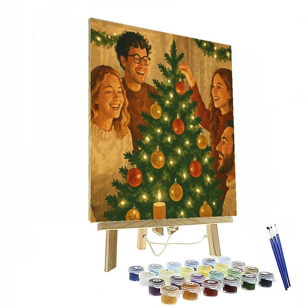 Ornaments And Friends United Painting by numbers kit