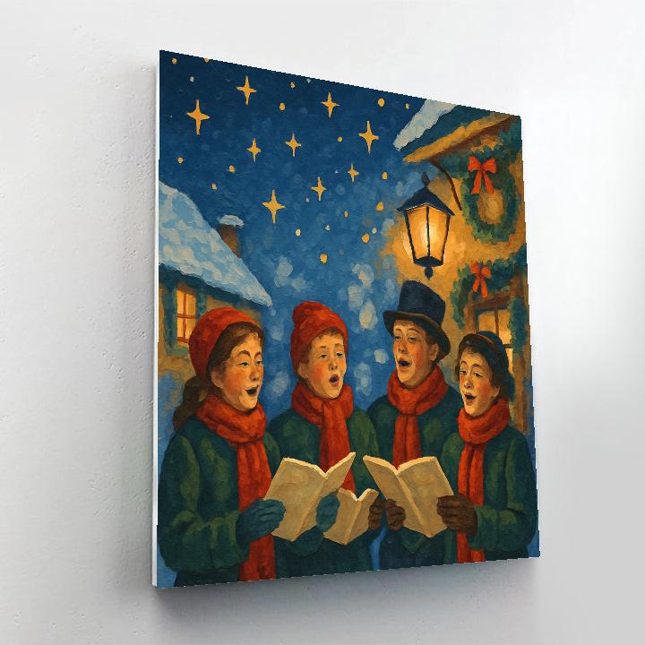 Starlight Holiday Serenade paint by numbers