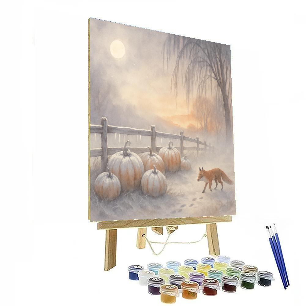 Frostline Pumpkin Watch paint by numbers