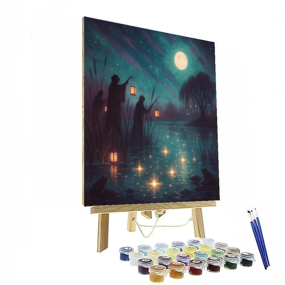 Starfall Over Witching Mire paint by numbers