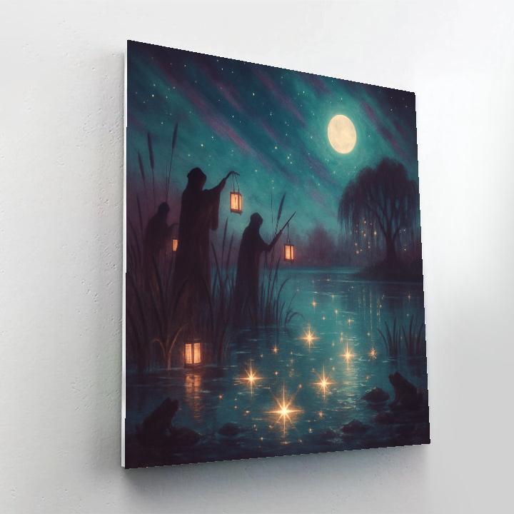 Starfall Over Witching Mire paint by numbers