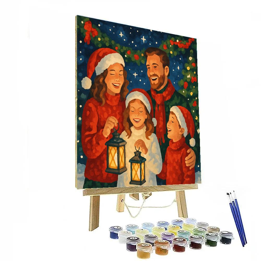 Starry Night Celebration Paint by numbers kits