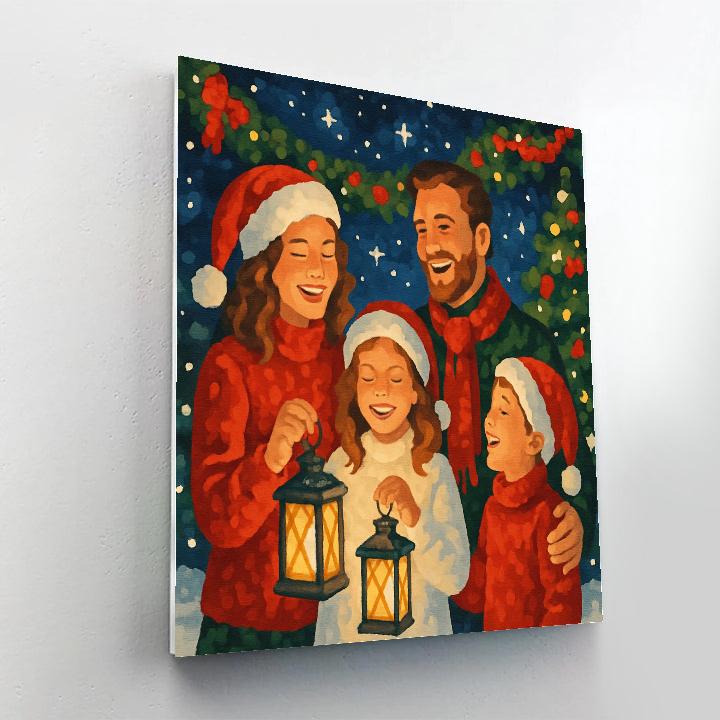 Starry Night Celebration Paint by numbers kits