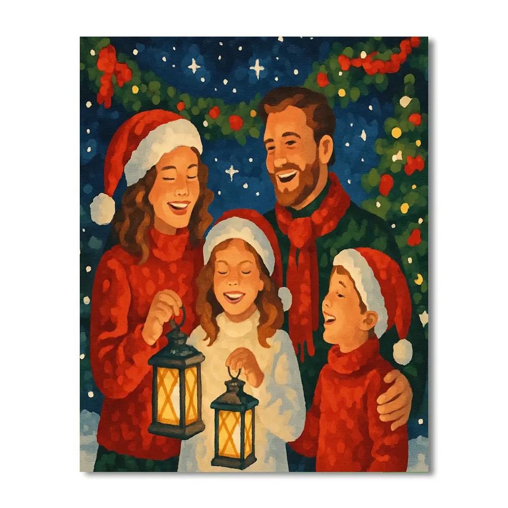 Starry Night Celebration Paint by numbers kits