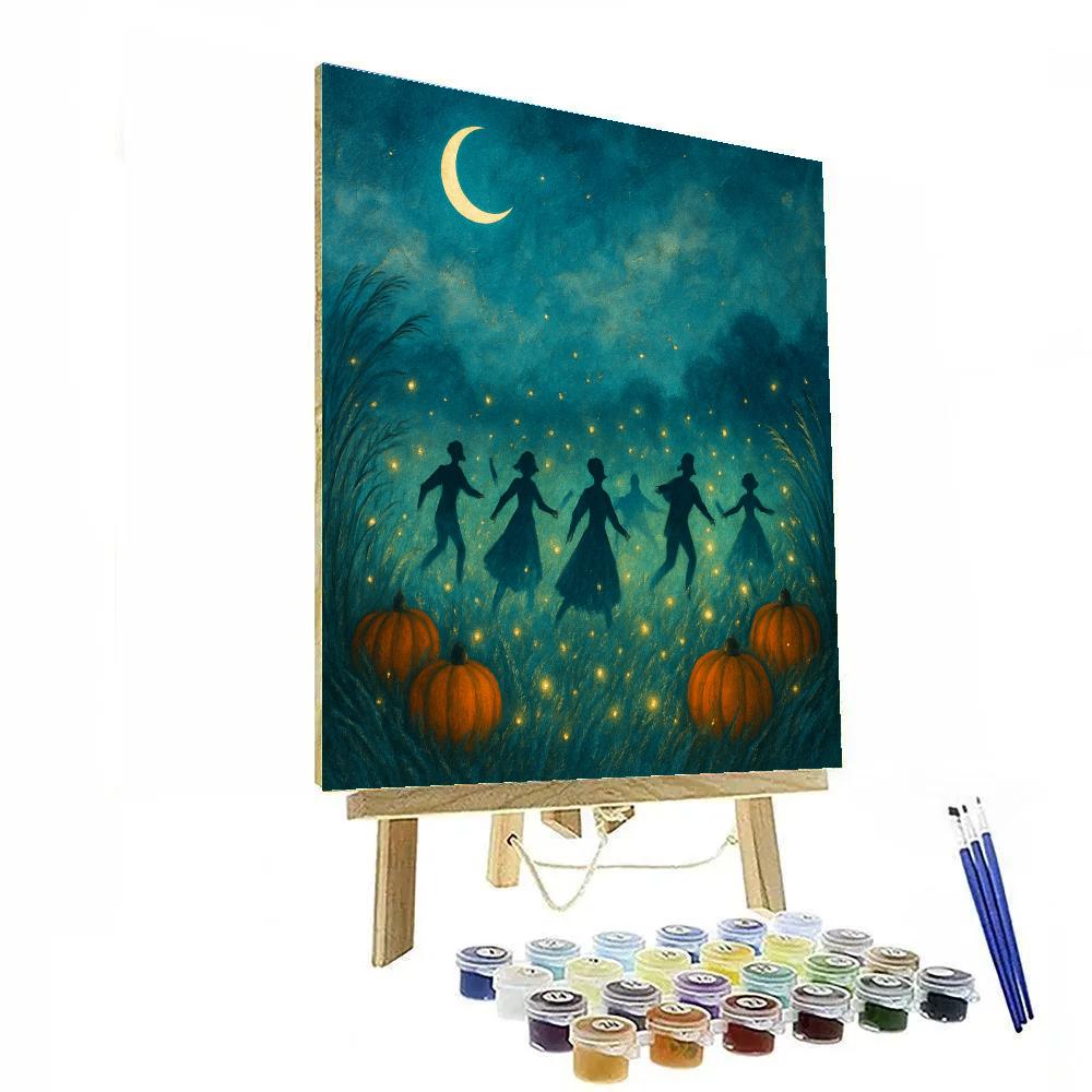 Hush Meadow Firefly Ball Paint by numbers kits
