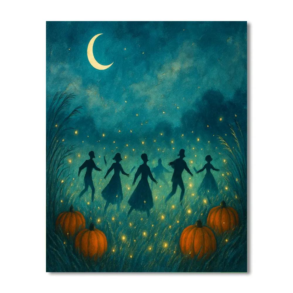Hush Meadow Firefly Ball Paint by numbers kits