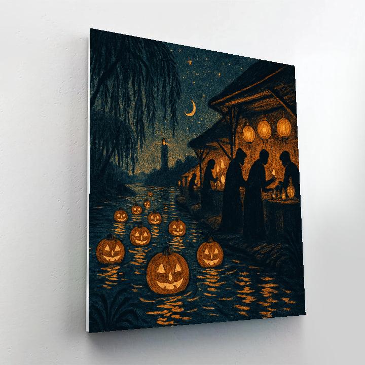 Riverside Jacklight Market paint by numbers