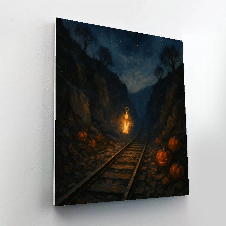 Ghostlight Quarry Track Number painting