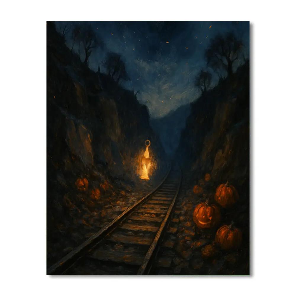 Ghostlight Quarry Track Number painting