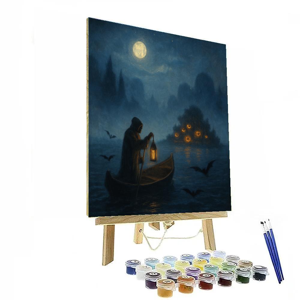 Misty Ferry Of Hollow Isle paint by numbers