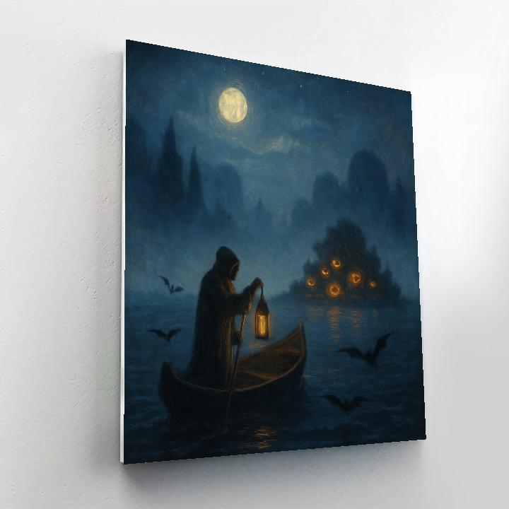 Misty Ferry Of Hollow Isle paint by numbers