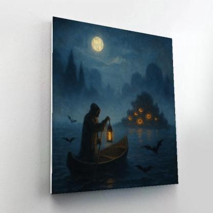 Misty Ferry Of Hollow Isle paint by numbers