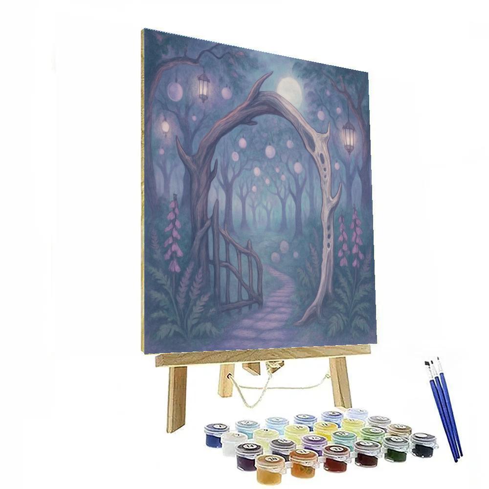 Bone Orchard Gate Painting by numbers kit