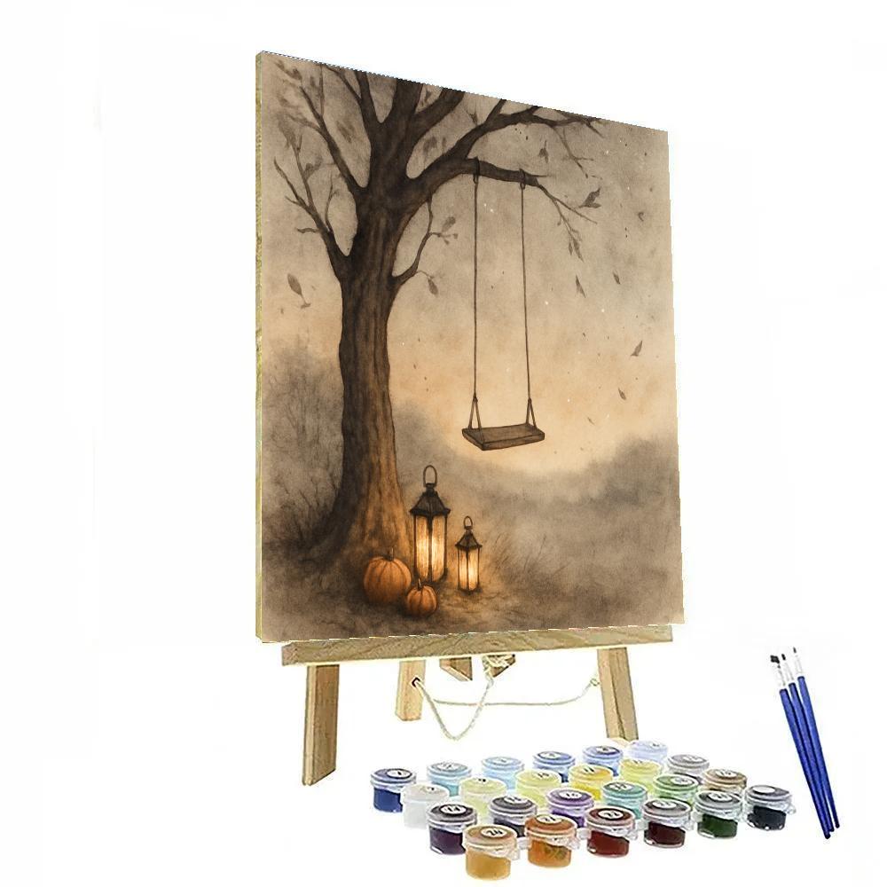 Ashfall Hollow Swing paint by numbers