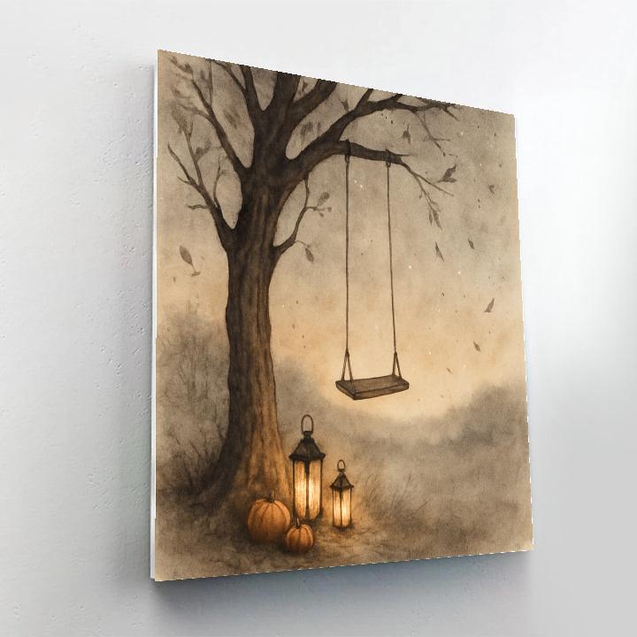 Ashfall Hollow Swing paint by numbers