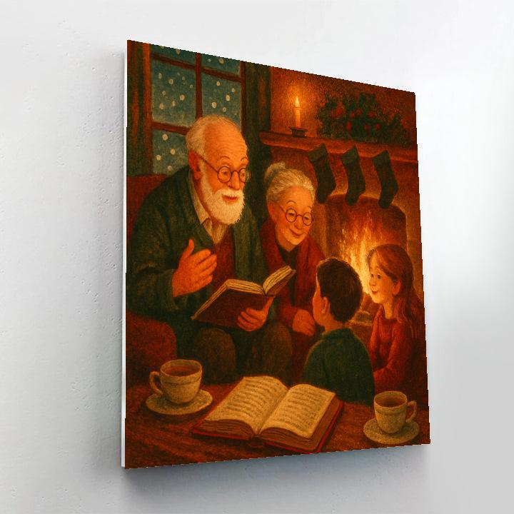 Hearthside Storytelling Circle Paint by numbers kits