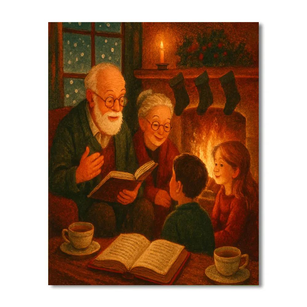 Hearthside Storytelling Circle Paint by numbers kits