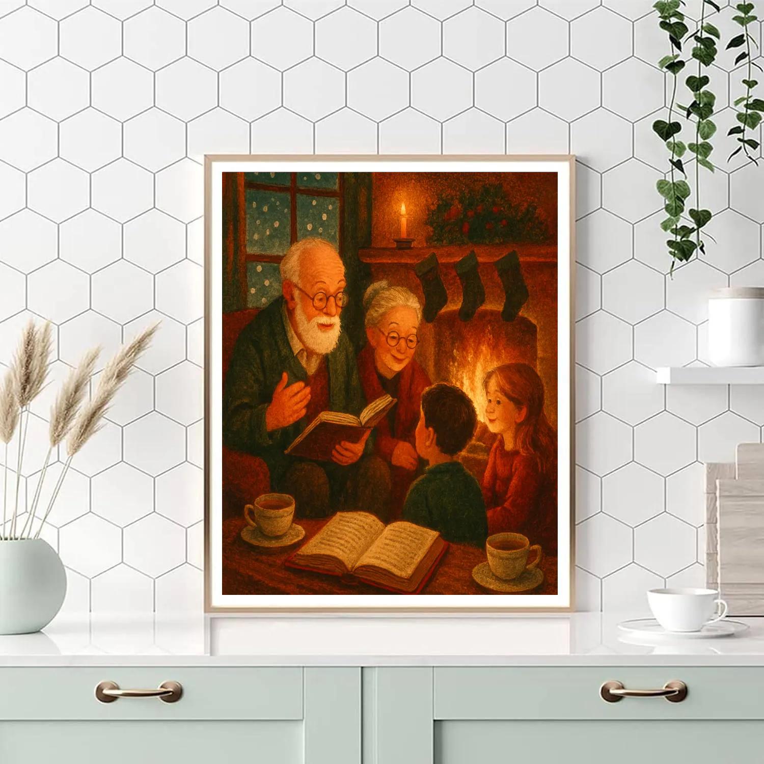 Hearthside Storytelling Circle Paint by numbers kits