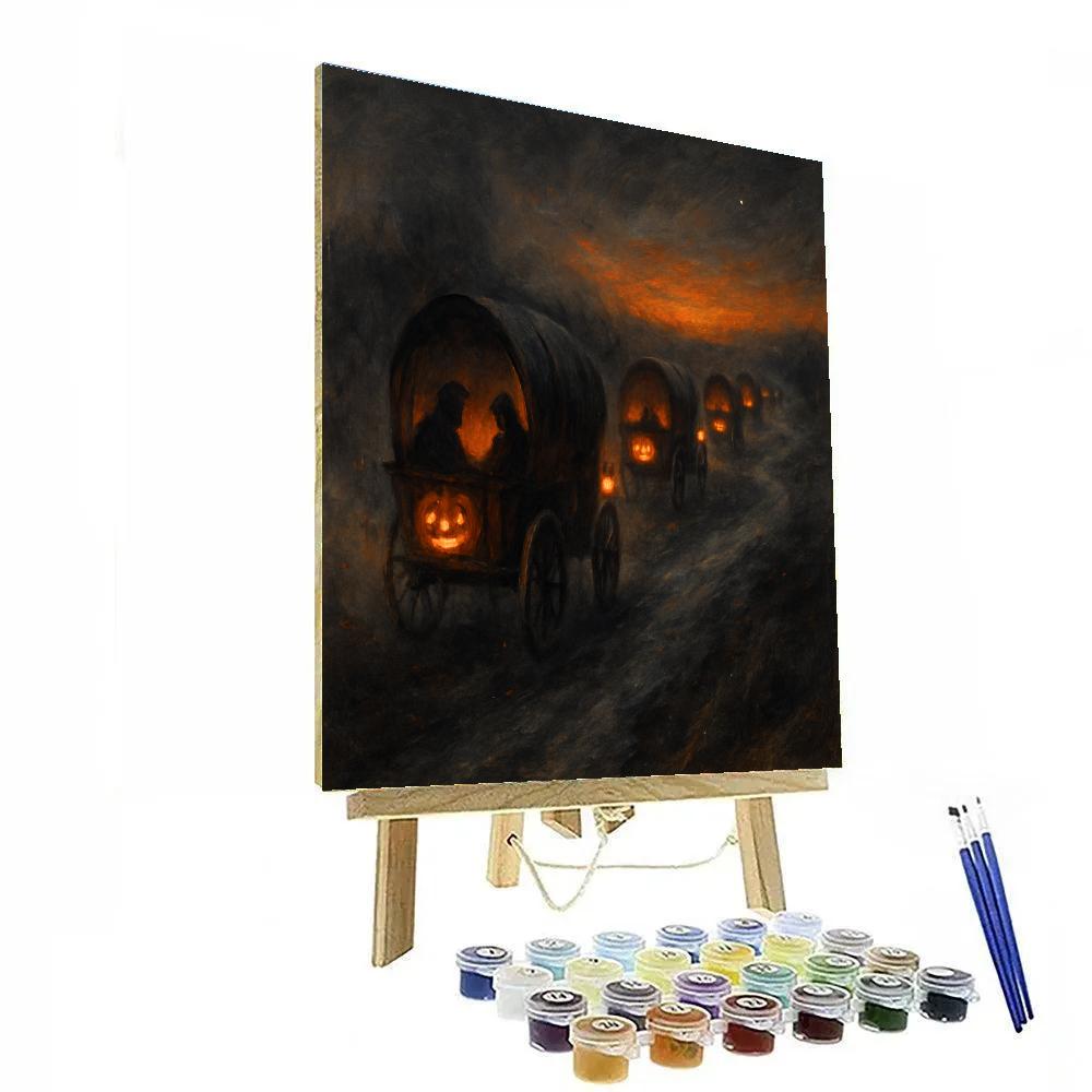 Cinderpath Hollow Caravan DIY paint by numbers