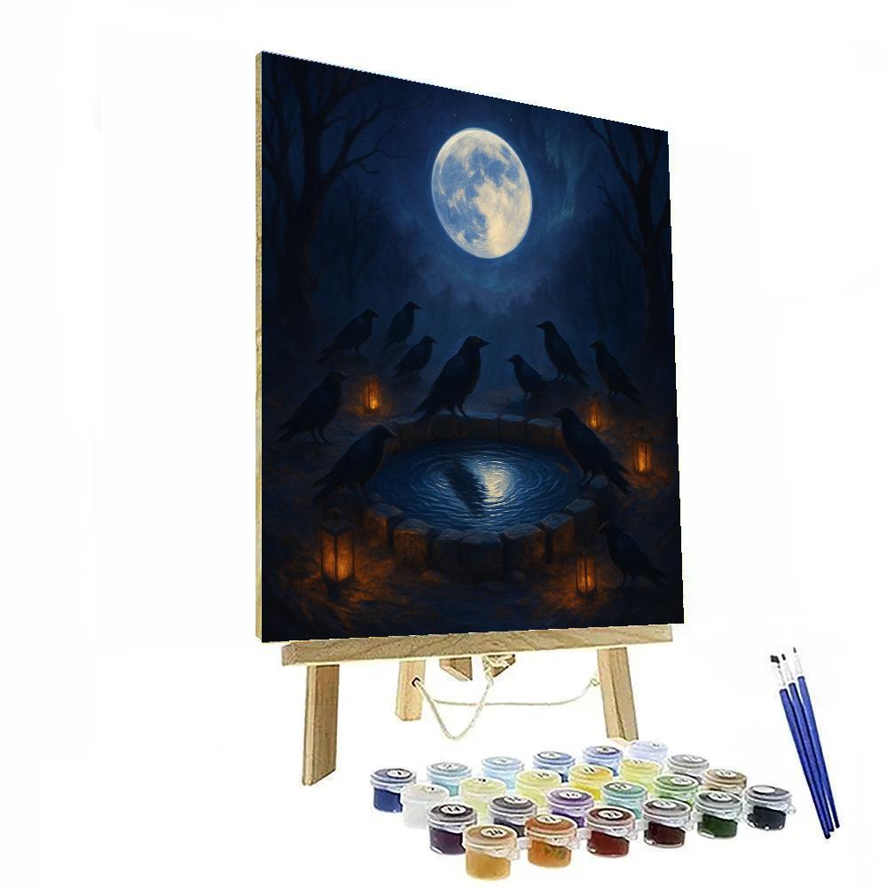 Moonwell At Ravens Hollow Number painting